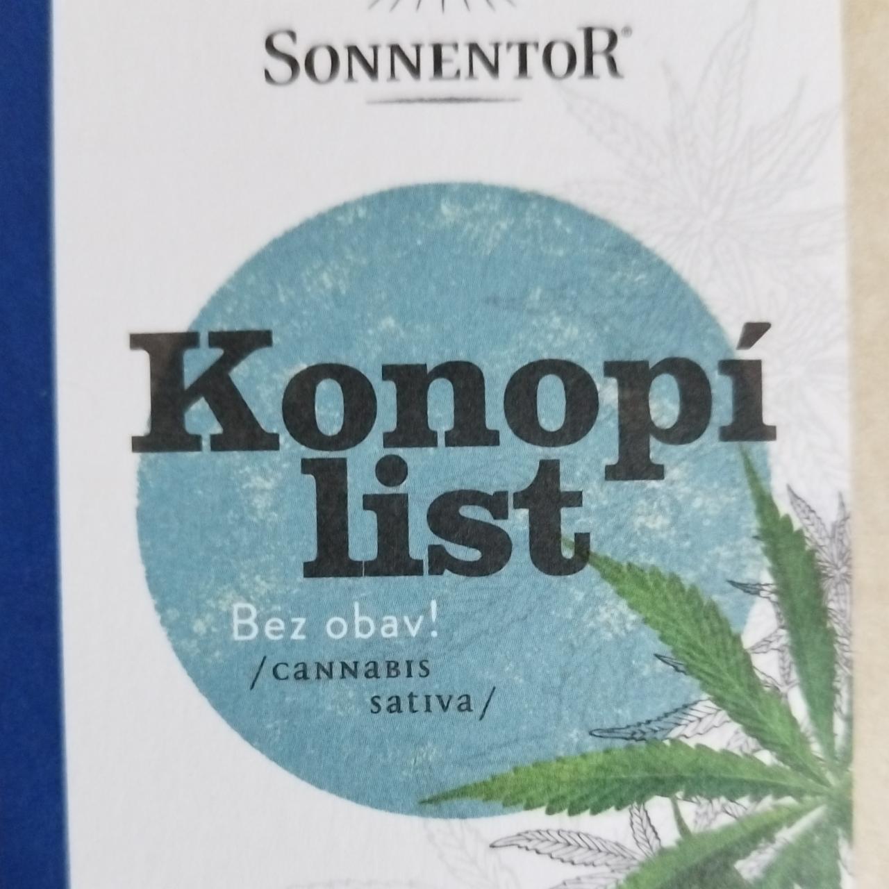 Fotografie - Konopí list Sonnentor