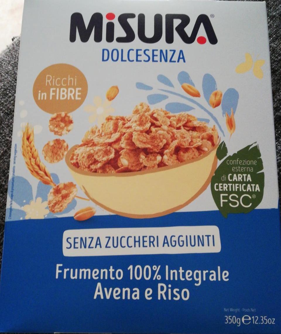 Fotografie - Dolcesenza Frumento 100% Integrale Avena e Riso Misura