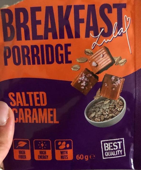 Fotografie - Breakfasr Porridge by Lula Salted Caramel Descanti