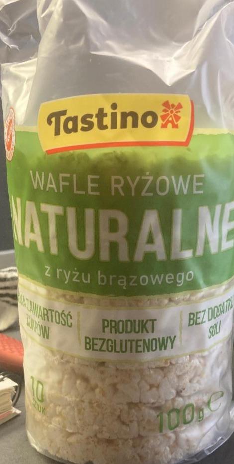 Fotografie - Wafle ryzove naturalne Tastino