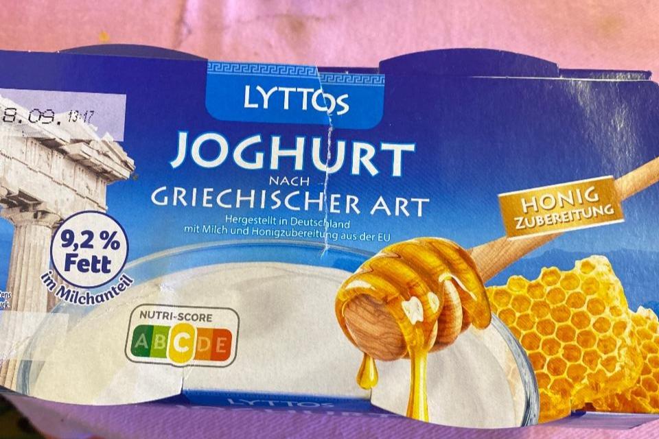 Fotografie - joghurt nach griechischer art Lyttos