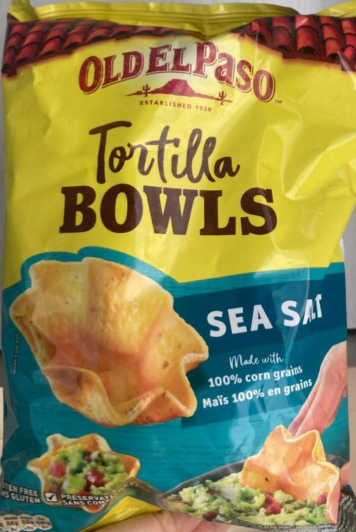 Fotografie - Tortilla bowls Sea salt Old El Paso