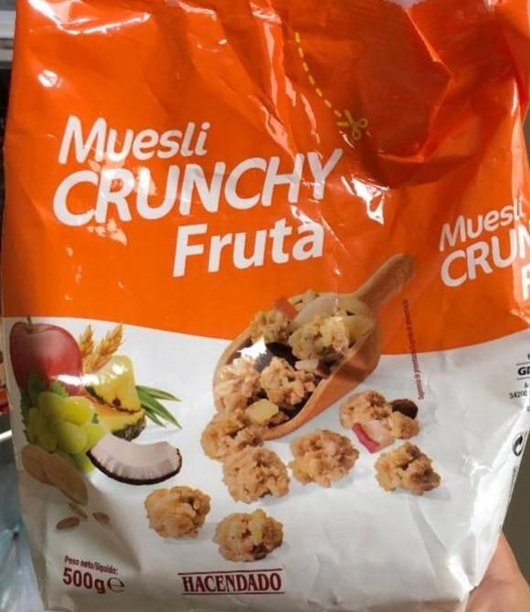 Fotografie - Muesli Crunchy Fruta Hacendado