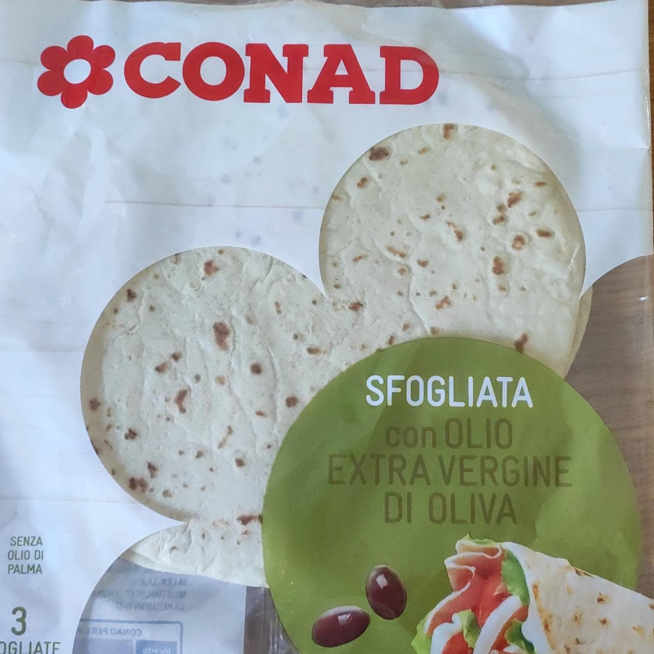 Fotografie - Sfogliata con olio extra vergine di oliva Conad