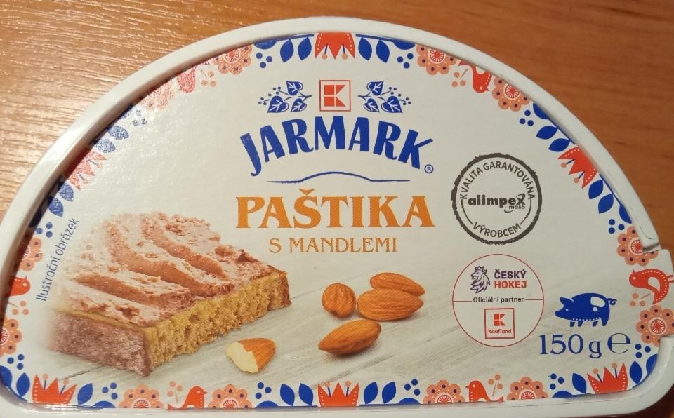 Fotografie - Paštika s mandlemi K-Jarmark