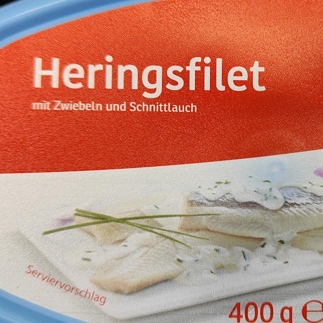 Fotografie - Heringsfilet mit Zwiebeln und Schnittlauch Jeden Tag