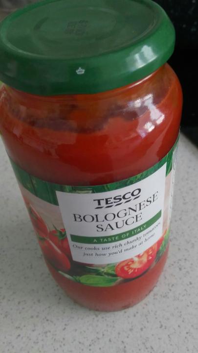 Fotografie - bolognese sauce Tesco