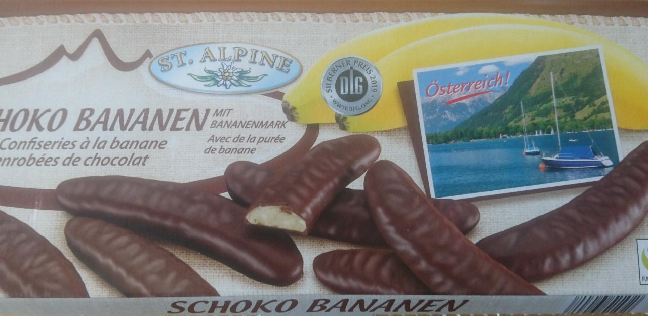 Fotografie - Schoko Bananen St. Alpine