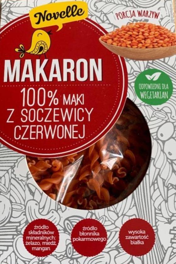 Fotografie - Makaron 100% z mąki z soczewicy czerwonej Novelle