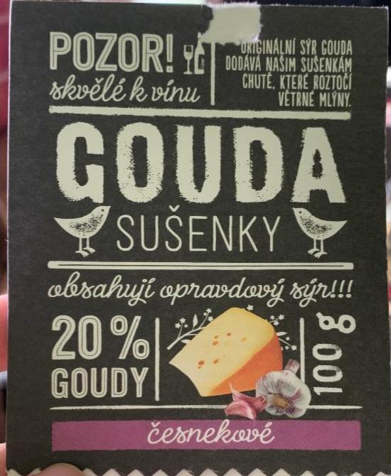 Fotografie - Gouda sušenky česnekové