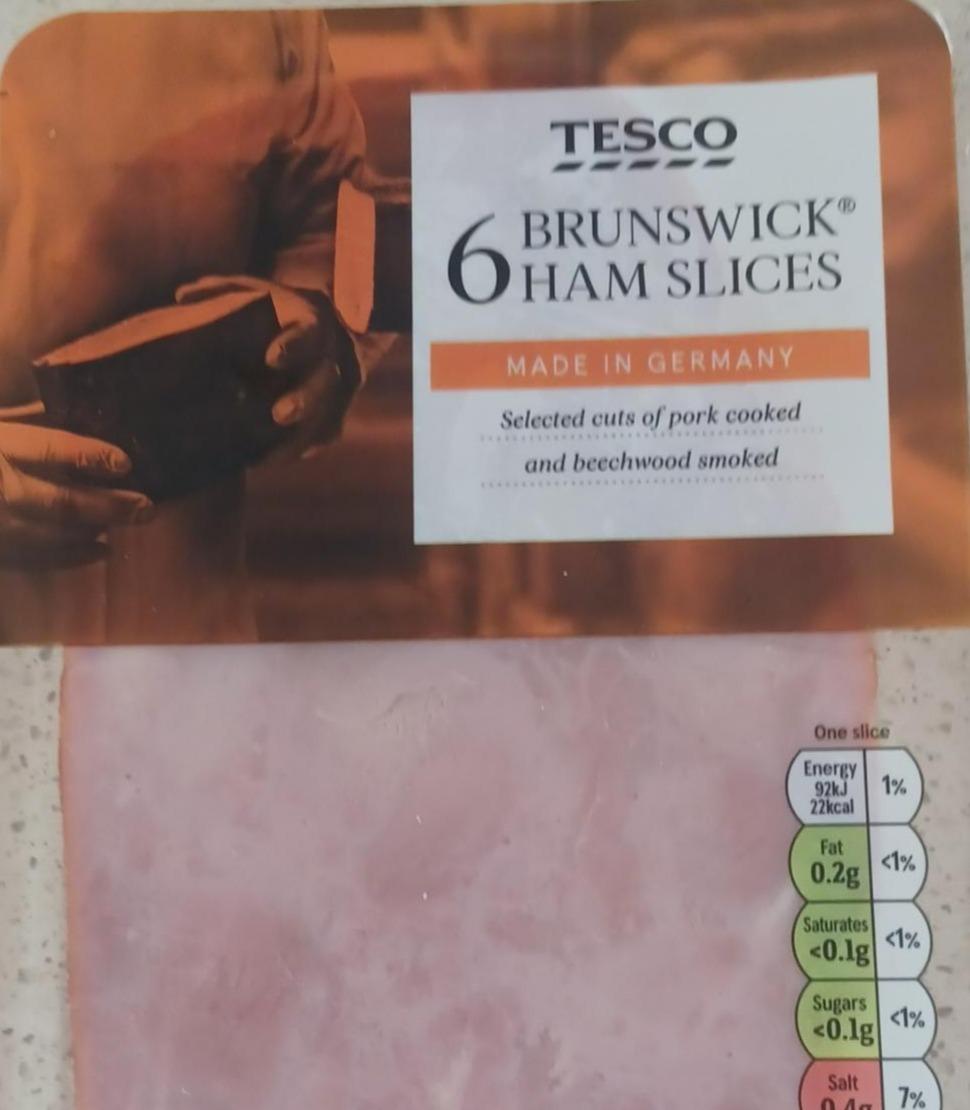 Fotografie - Brunswick Ham Slices Tesco