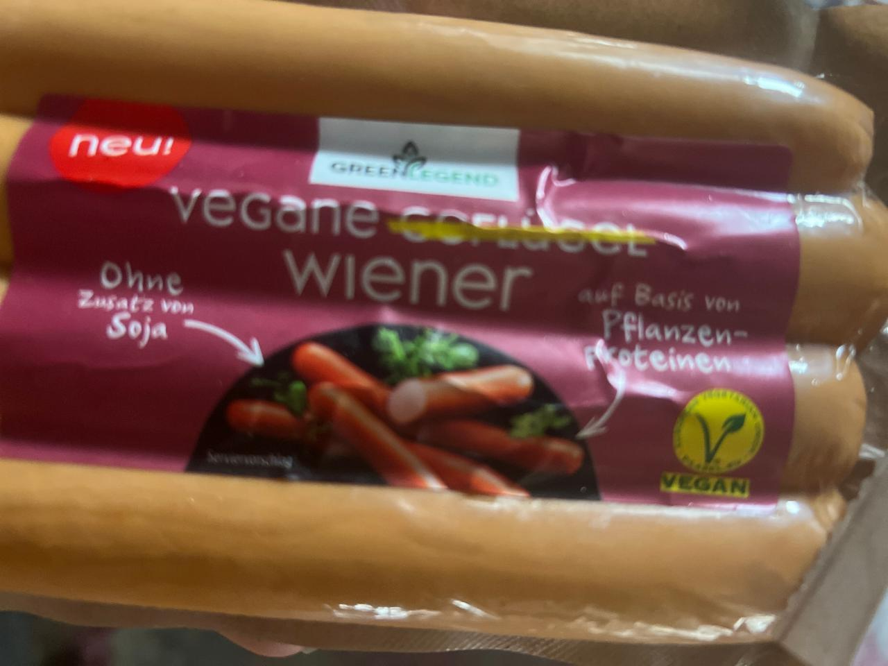 Fotografie - Vegane Geflügel Wiener Green Legend