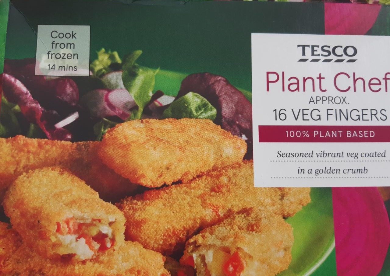 Fotografie - Plant Chef 16 veg fingers Tesco