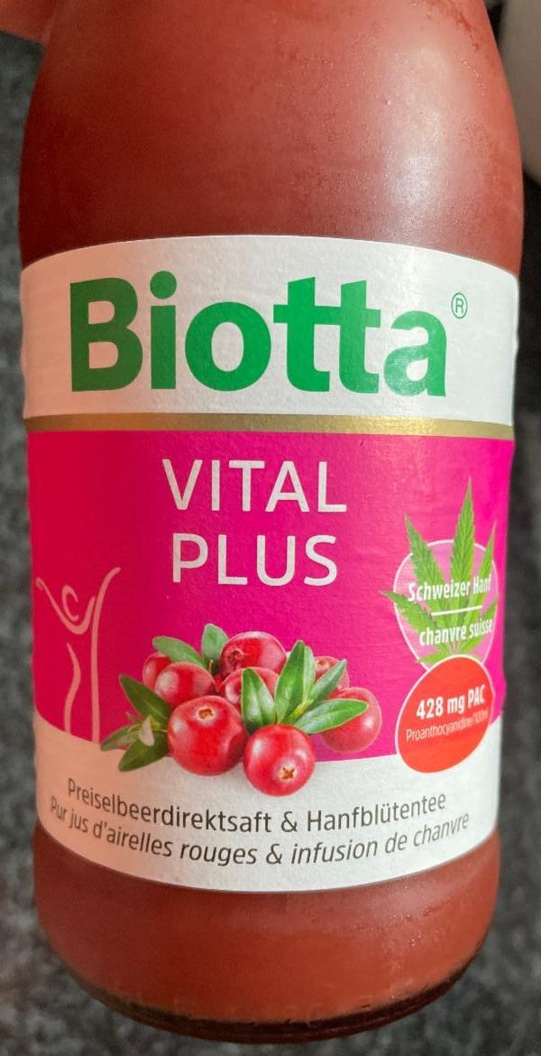 Fotografie - Bio Vital Plus Biotta