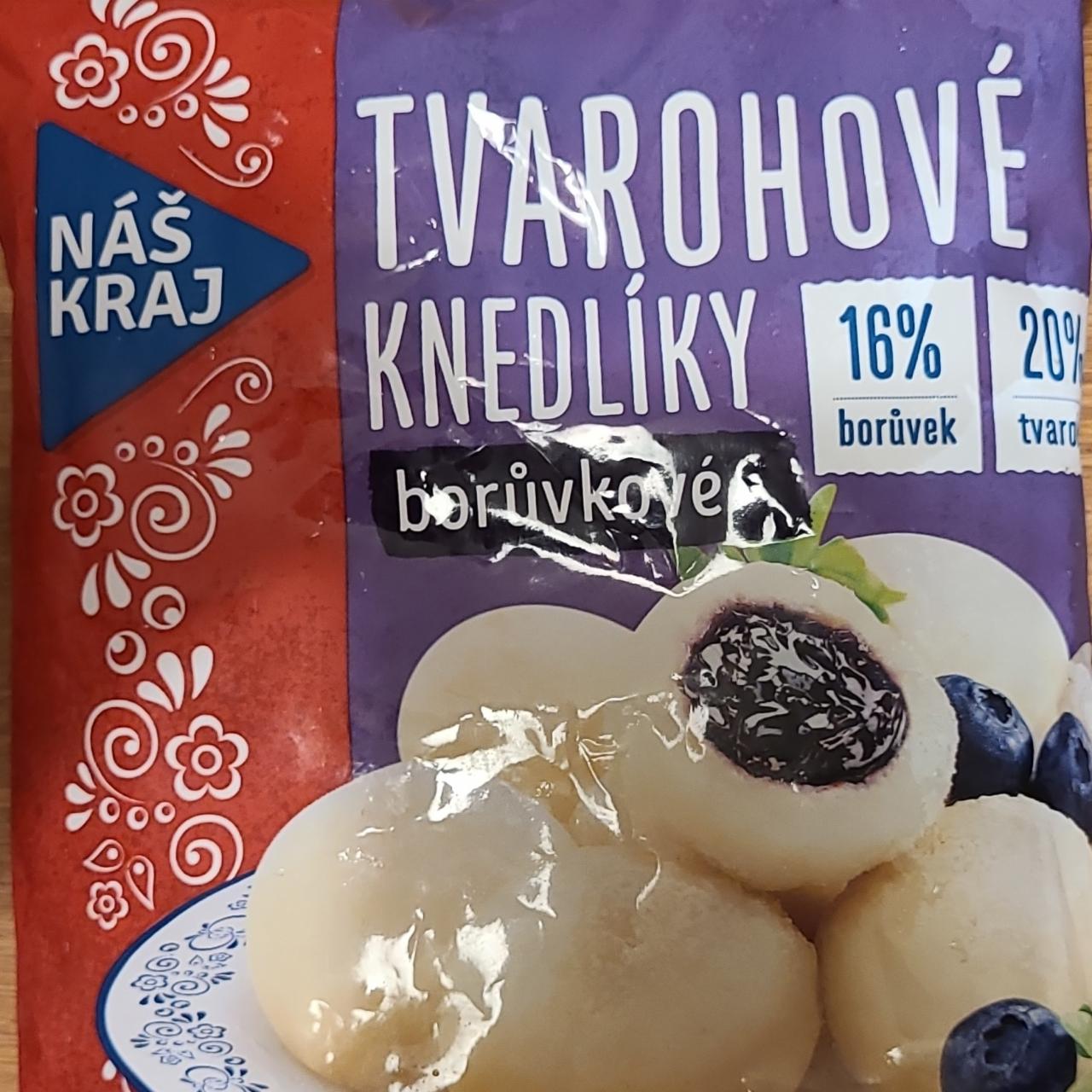 Fotografie - Tvarohové knedlíky borůvkové Náš kraj