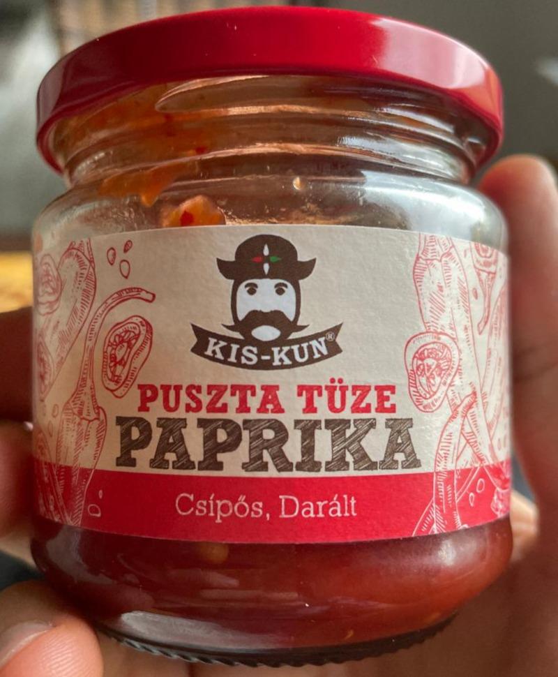 Fotografie - Puszta tüze paprika csípős darált Kis-Kun