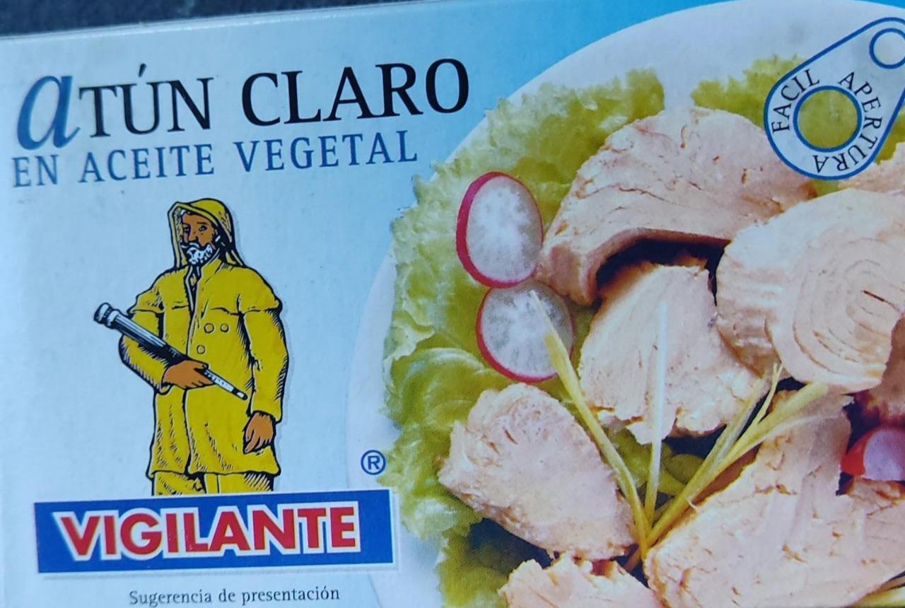 Fotografie - Atún Claro en aceite vegetal Vigilante