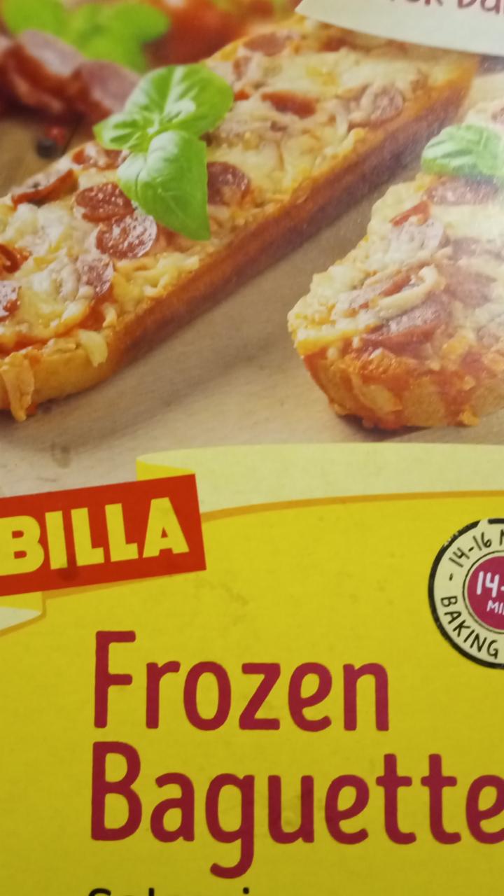 Fotografie - Frozen Baguette salami Billa