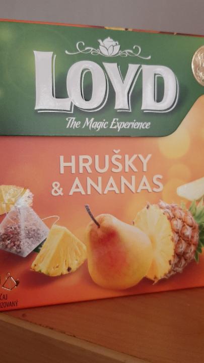 Fotografie - Loyd Tea Hruška & Ananas