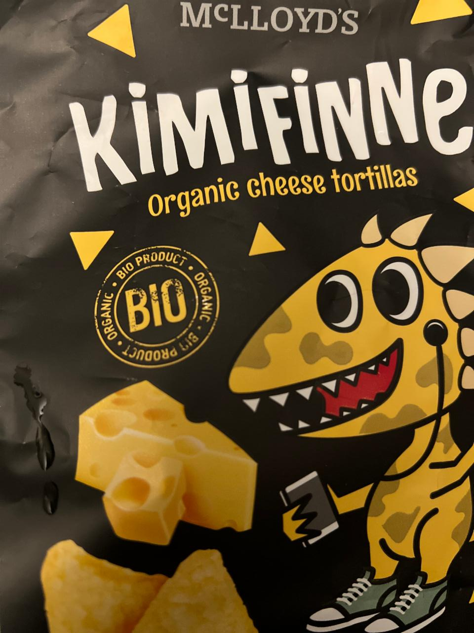 Fotografie - KiMiFiNNe Organic Cheese Tortillas McLLoyd's