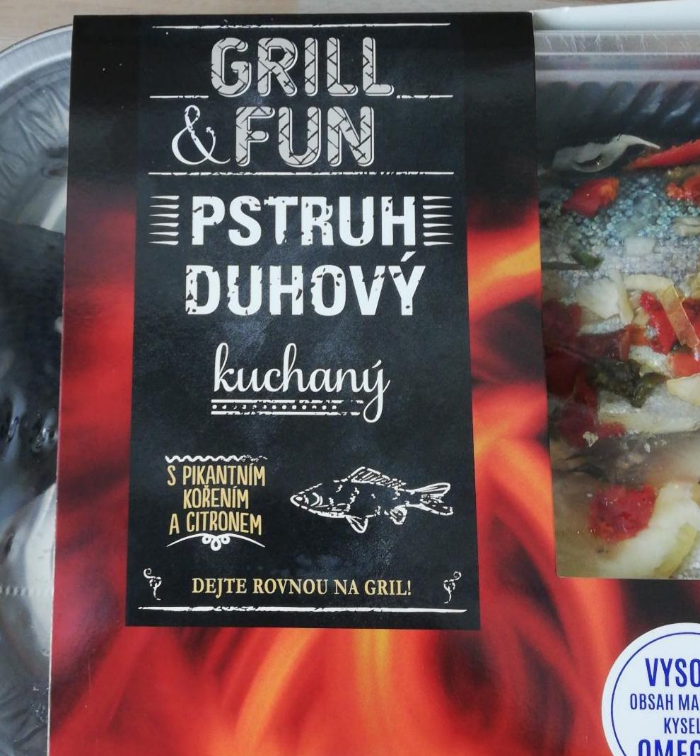 Fotografie - Pstruh duhový kuchaný s pikantním kořením a citronem Grill & Fun