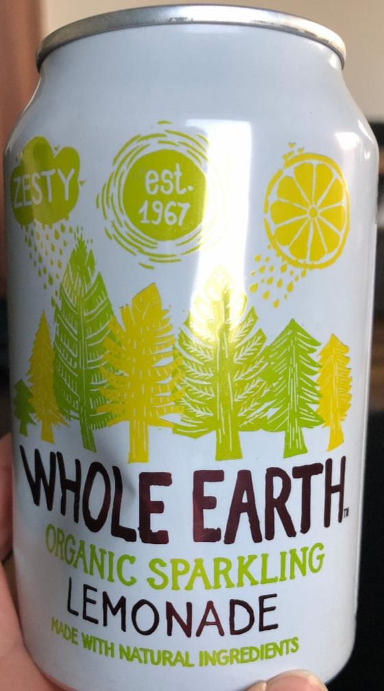 Fotografie - Organic sparkling lemonade Whole Earth