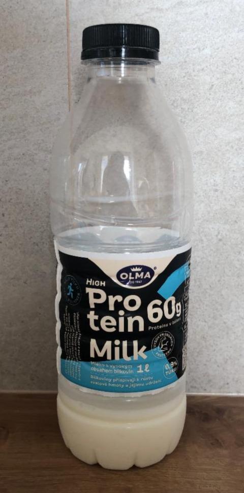 Fotografie - High protein milk 0,9% tuku Olma