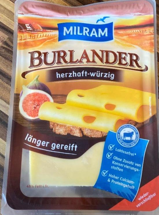 Fotografie - Burlander herzhaft-würzig Milram