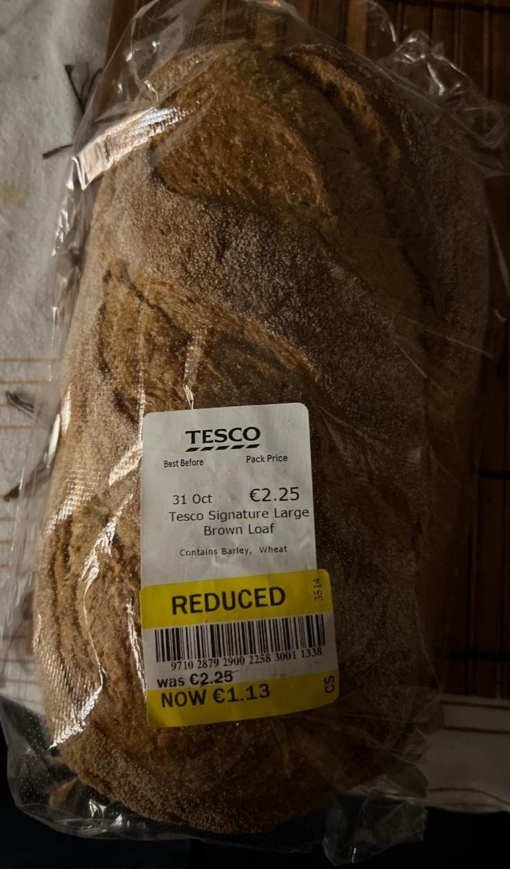 Fotografie - Signature loaf brown Tesco