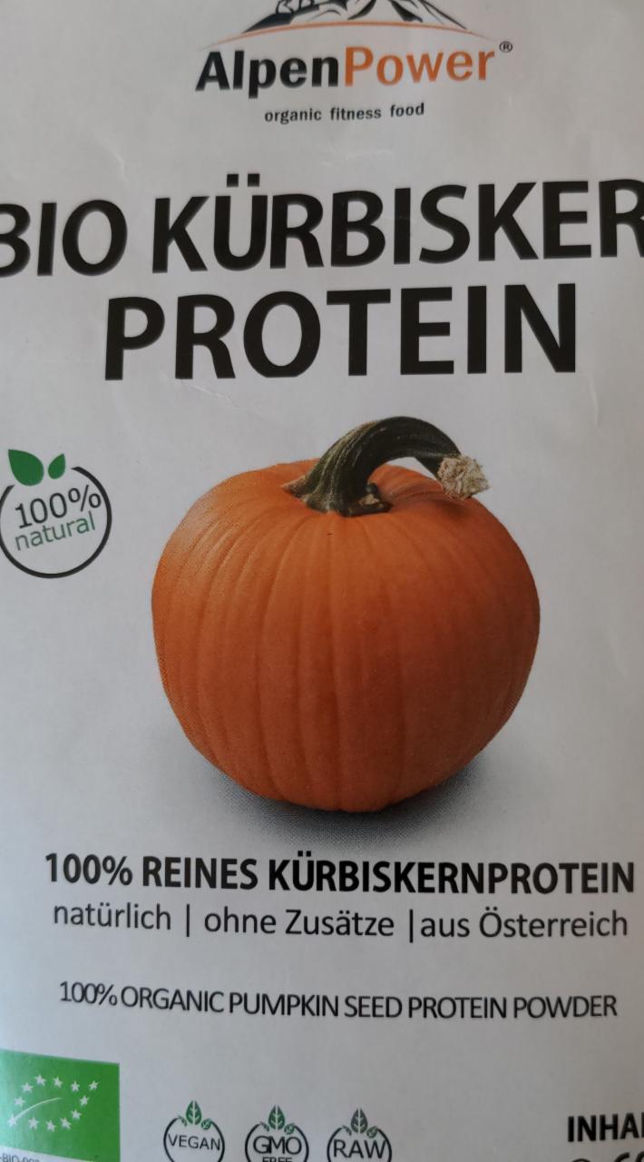 Fotografie - Bio Kürbiskern Protein AlpenPower