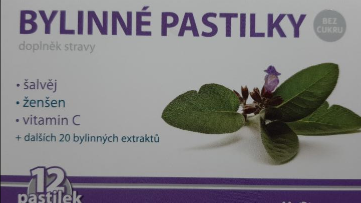 Fotografie - bylinné pastilky šalvěj MedPharma