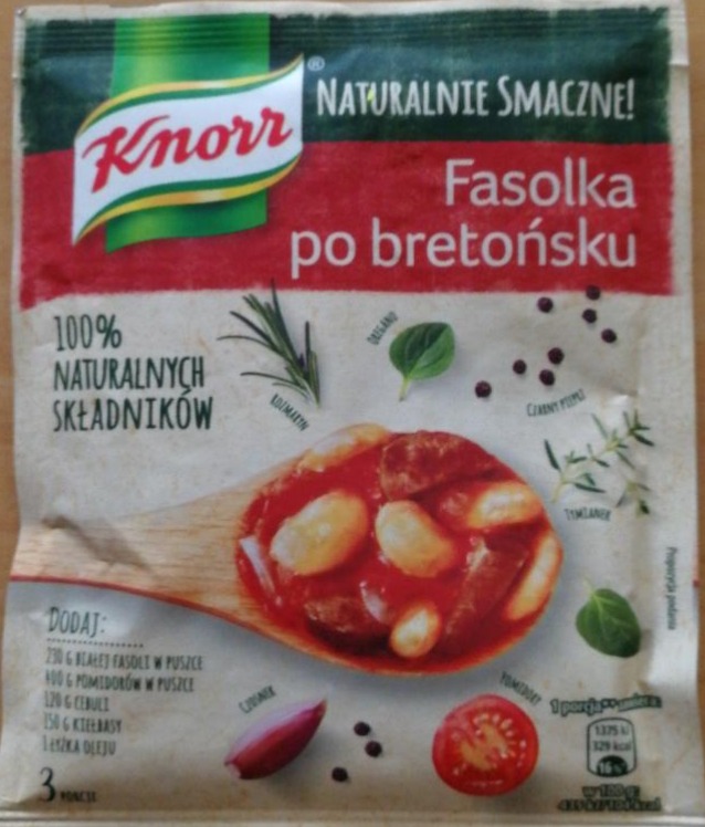 Fotografie - Fazole po bretaňsku Knorr