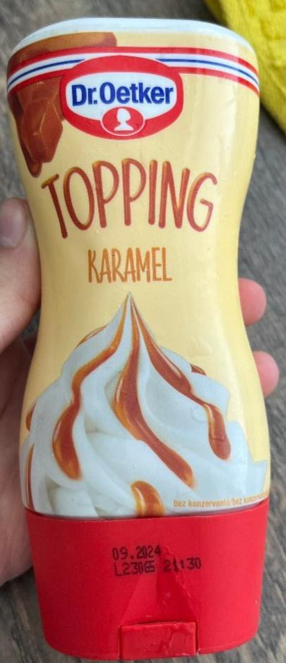 Fotografie - Topping Karamel Dr.Oetker