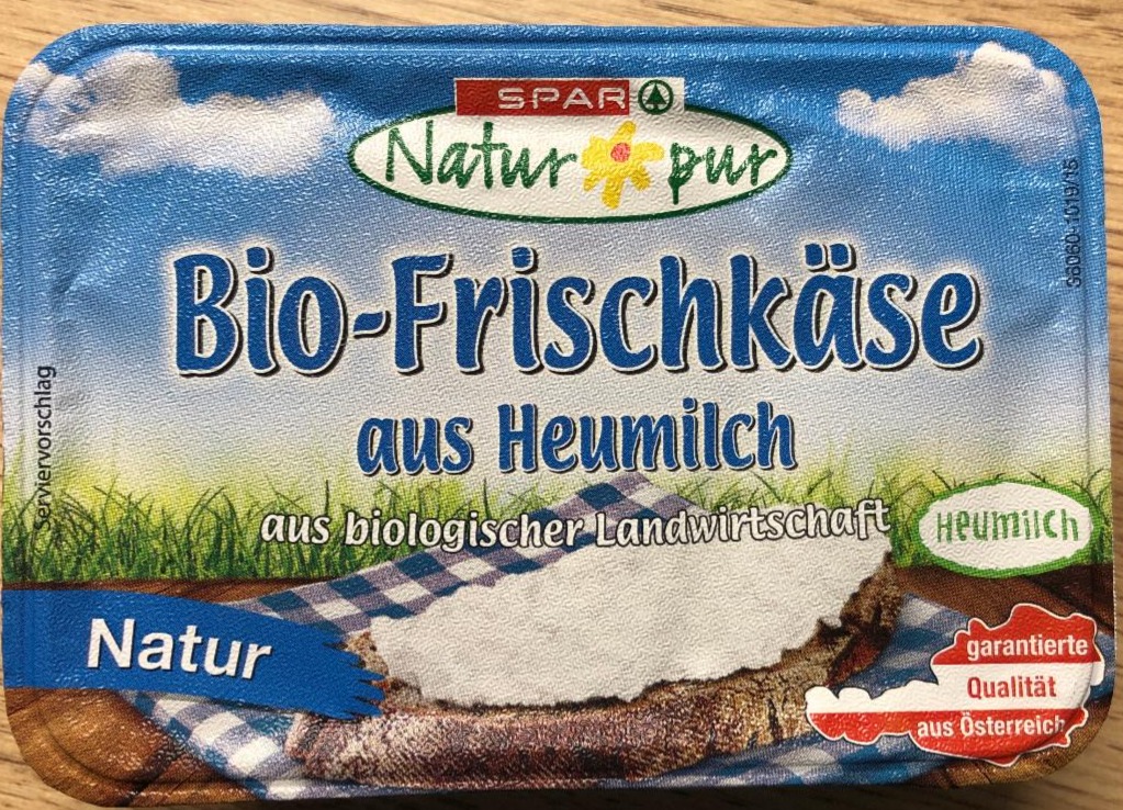 Fotografie - Bio-Frischkäse aus Heumilch Natur Spar Natur pur