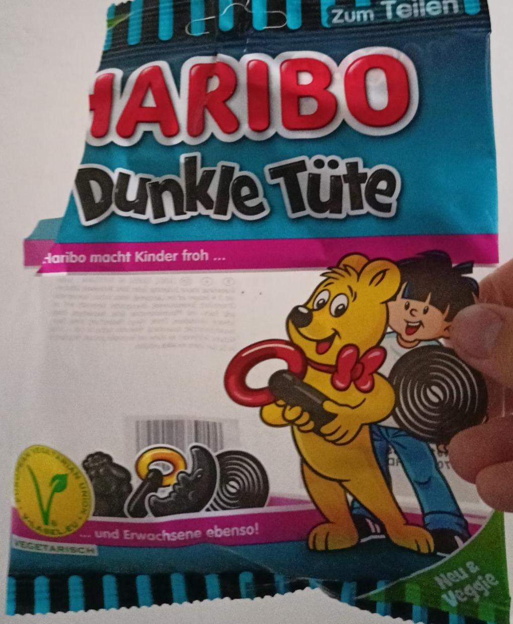 Fotografie - Dunkle Tüte Haribo