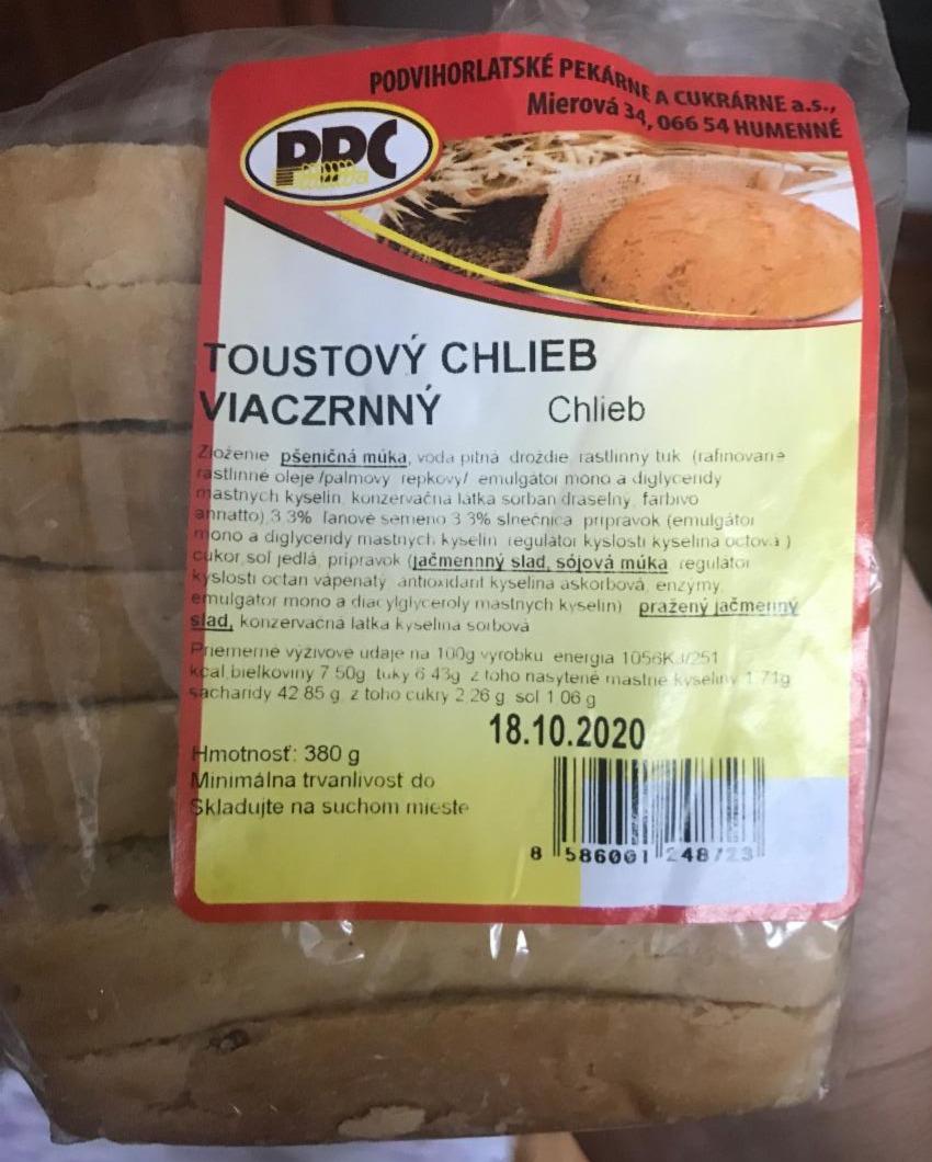 Fotografie - Toustový chlieb viaczrnný PPaC