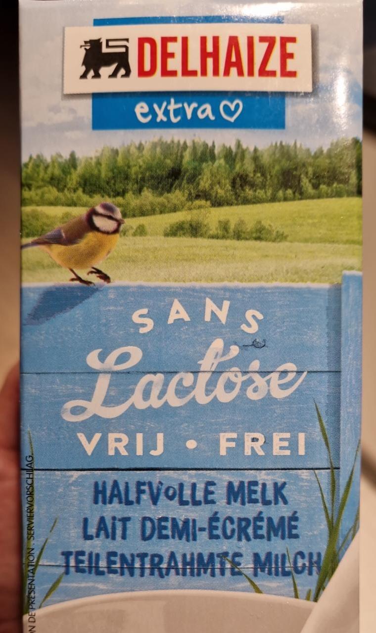 Fotografie - Lait Demi Ecrémé Sans Lactose Delhaize