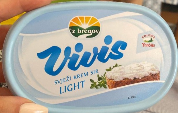 Fotografie - Svježi krem sir light Vivis