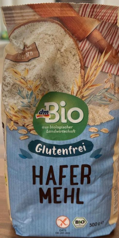 Fotografie - Bio Glutenfrei Hafer Mehl dmBio