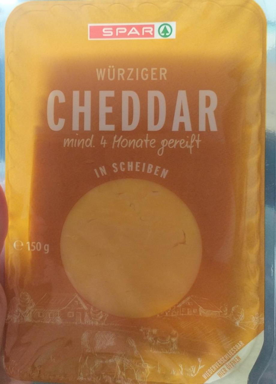 Fotografie - Cheddar in Scheiben Spar