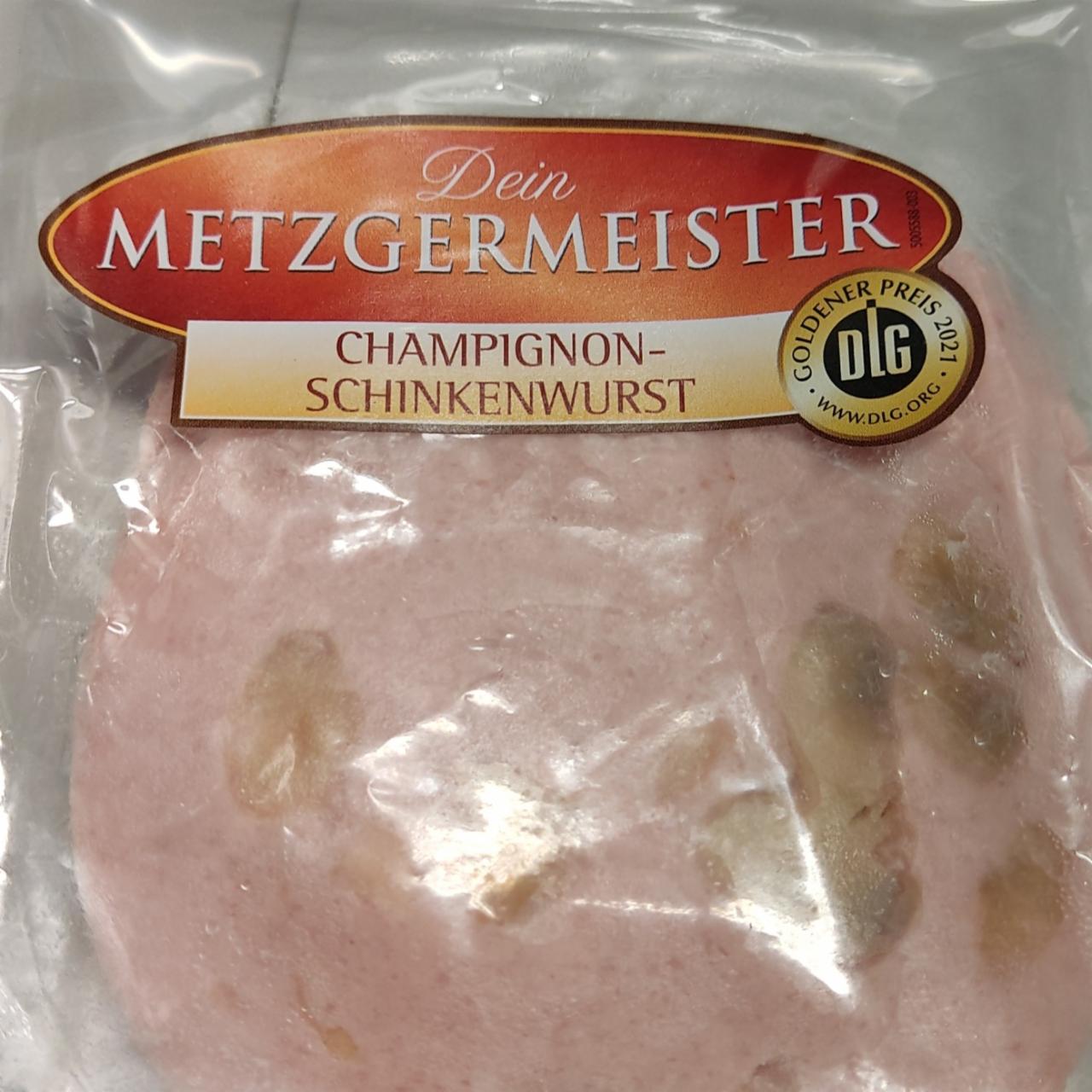 Fotografie - Champignon Schinkenwurst Dein METZGERMEISTER