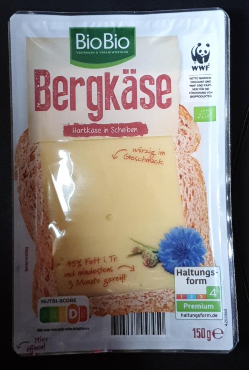 Fotografie - Bio Bergkäse Hartkäse in Scheiben BioBio