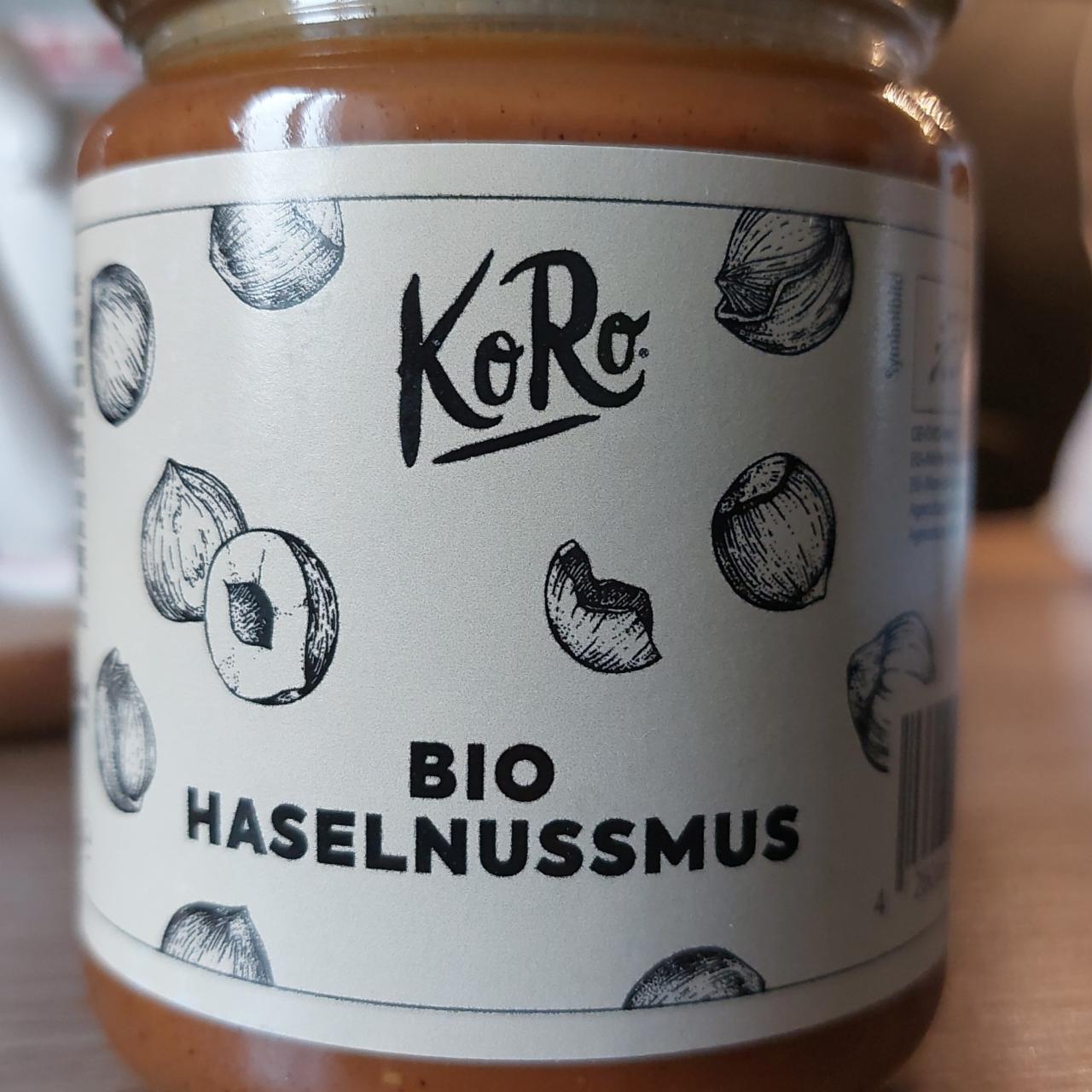 Fotografie - Bio Haselnussmus KoRo