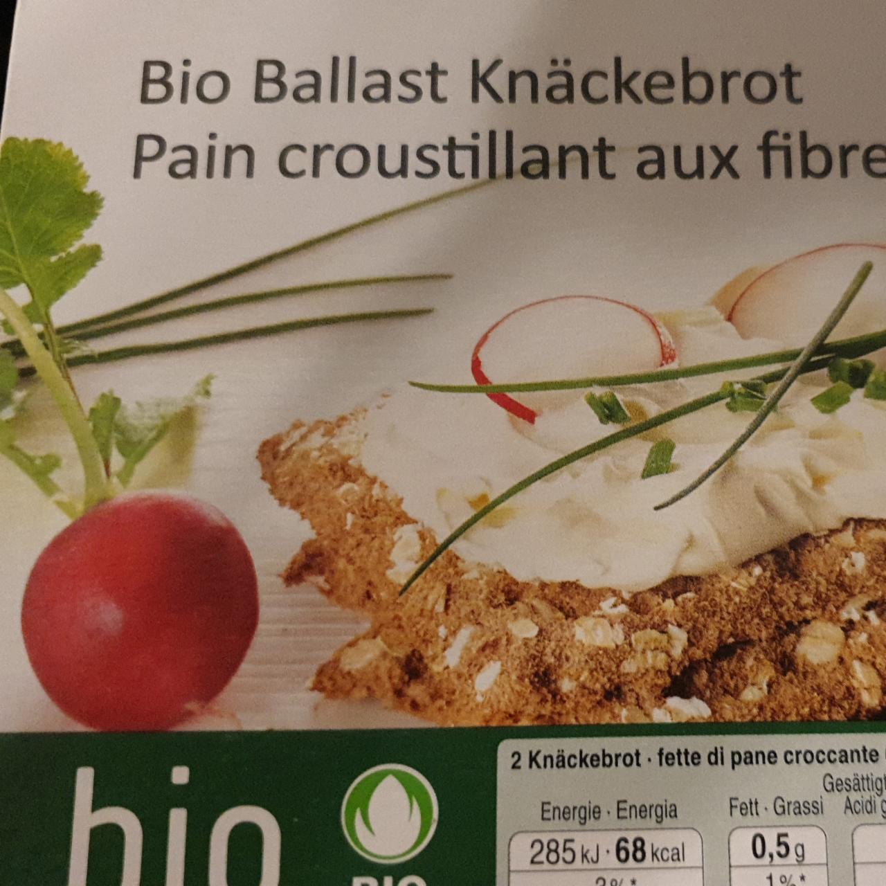 Fotografie - Bio Ballast Knäckebrot Coop Naturaplan