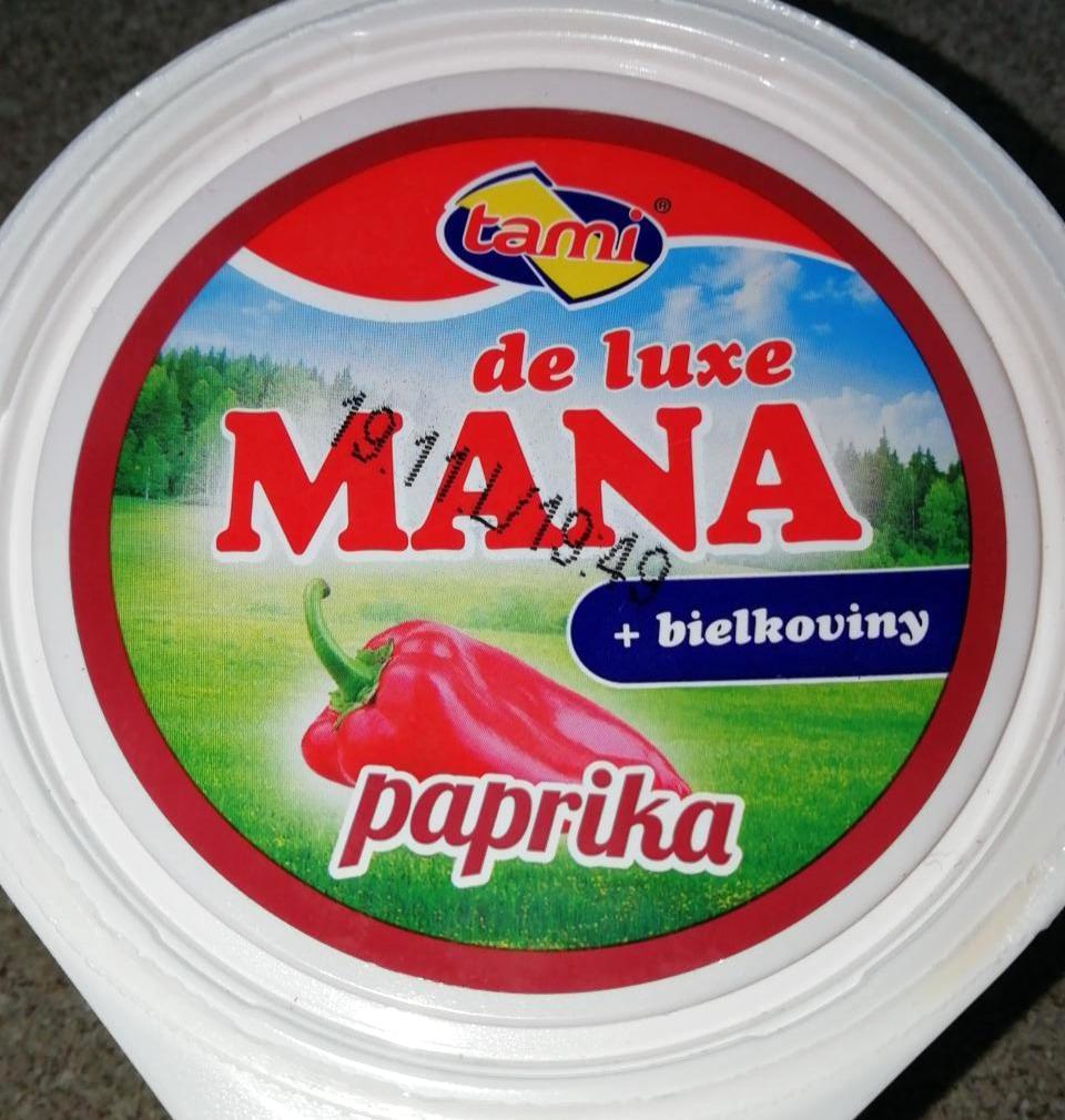 Fotografie - Mana de luxe paprika smetanová pomazánka Tami