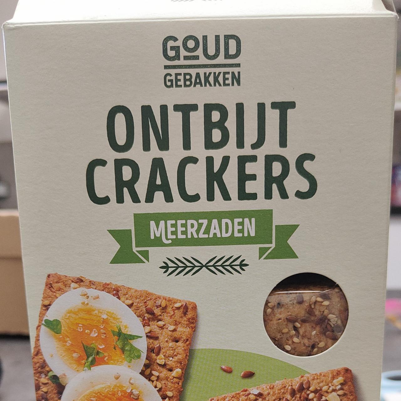 Fotografie - Ontbijt Crackers Meerzaden Bolletje Goud