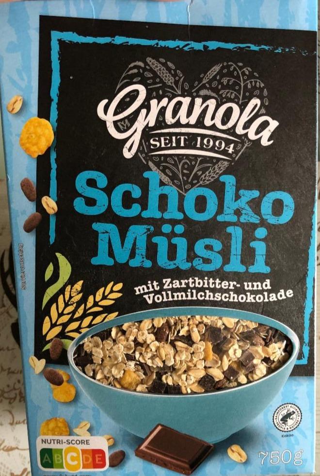 Fotografie - Schoko Müsli Granola