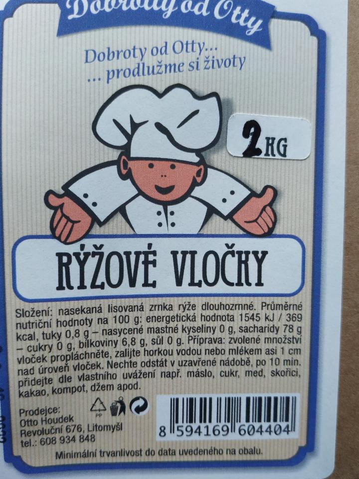 Fotografie - Rýžové vločky Dobrotty od Otty