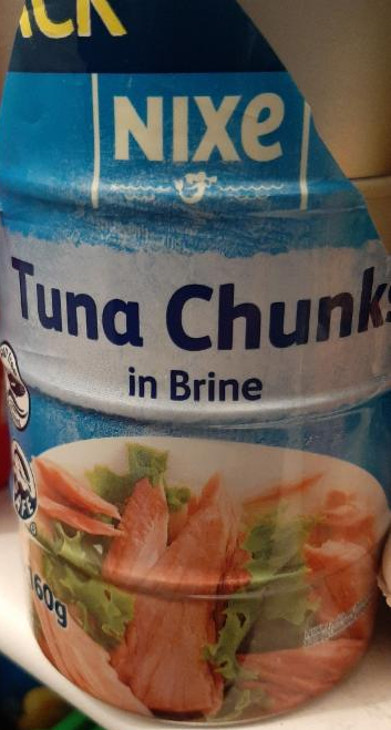 Fotografie - Tuna chunks in brine NIXE