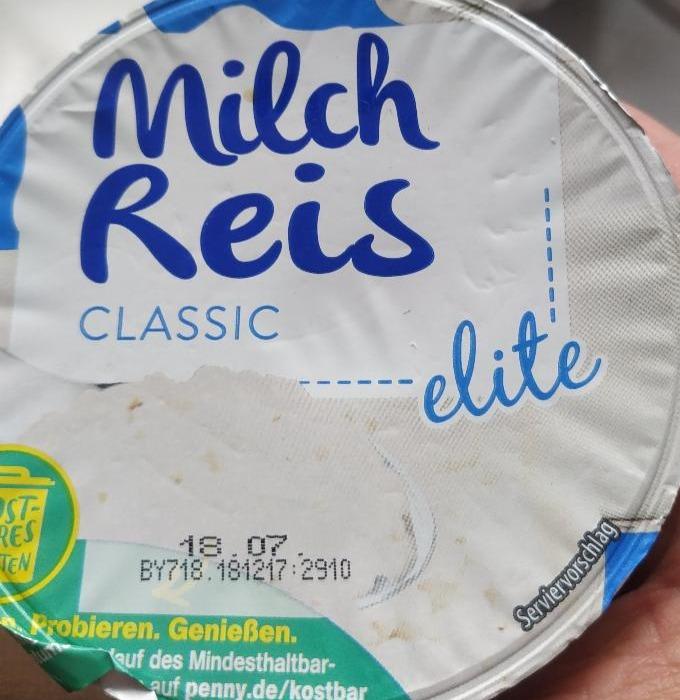 Fotografie - Milch Reis classic elite